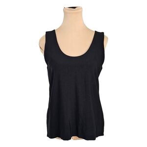 Moschino Black Scoop Sleeveless Tank Top Sz 8
